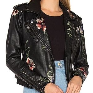 Blank NYC Floral Moto